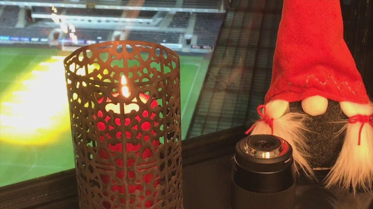 Innsiden av Lerkendal: Innspilling av julefilm